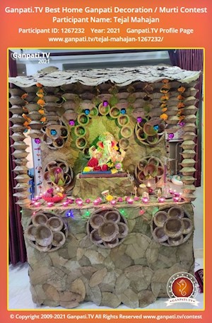 Tejal Mahajan Home Ganpati Picture