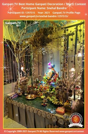 Snehal Bandre Home Ganpati Picture