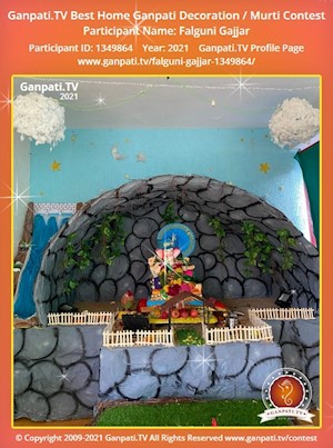 Falguni Gajjar Home Ganpati Picture