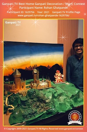 Rohan Ghatpande Home Ganpati Picture