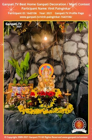 Vinit Painginkar Home Ganpati Picture