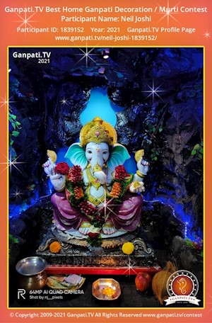 Neil Joshi Home Ganpati Picture