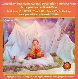 Urvish Patel Home Ganpati Picture