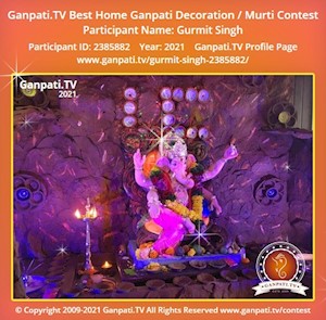 Gurmit Singh Home Ganpati Picture