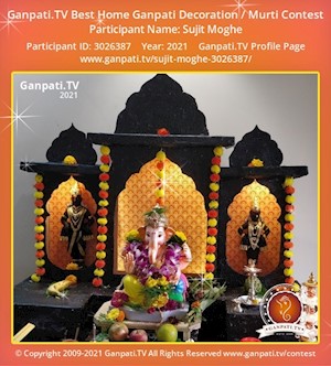 Sujit Moghe Home Ganpati Picture