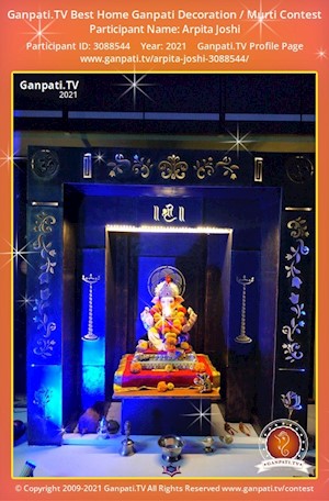 Arpita Joshi Home Ganpati Picture