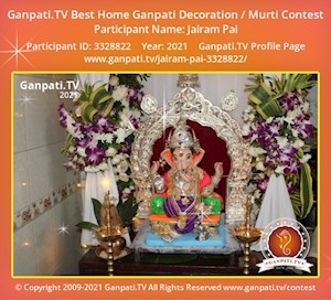 Jairam Pai Home Ganpati Picture