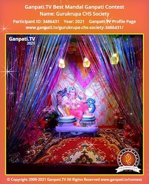 Gurukrupa CHS Society Ganpati Picture