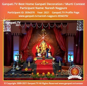 Naresh Nagpure Home Ganpati Picture