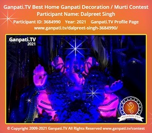 Dalpreet Singh Home Ganpati Picture