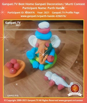 Parth Hande Home Ganpati Picture