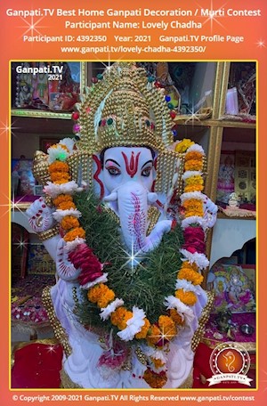 Lovely Chadha Home Ganpati Picture