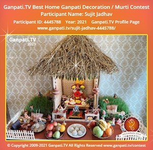 Sujit Jadhav Home Ganpati Picture