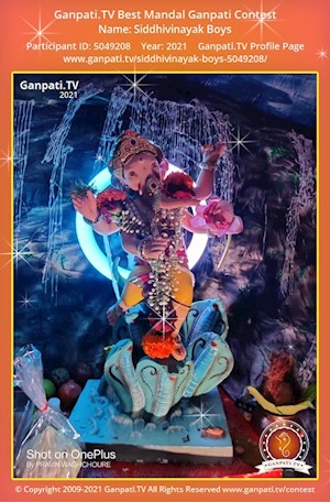 Siddhivinayak Boys Ganpati Picture