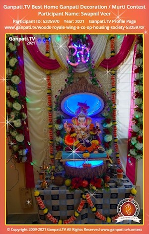 Swapnil Veer Home Ganpati Picture