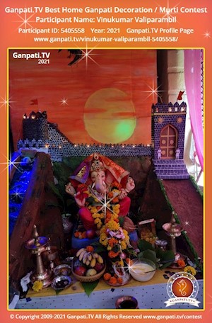 Vinukumar Valiparambil Home Ganpati Picture