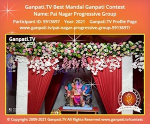 Pai Nagar Progressive Group Ganpati Picture