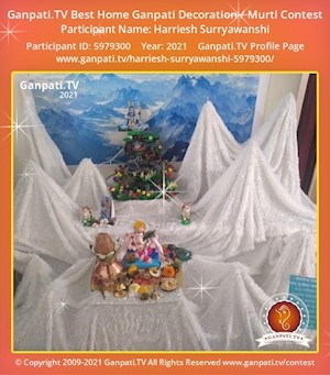 Harriesh Surryawanshi Home Ganpati Picture