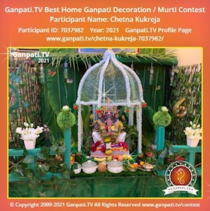 Chetna Kukreja Home Ganpati Picture