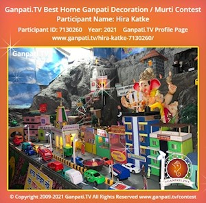 Hira Katke Home Ganpati Picture