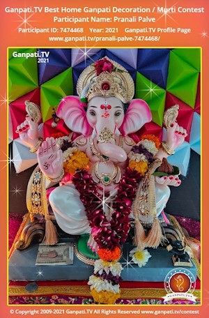 Pranali Palve Home Ganpati Picture