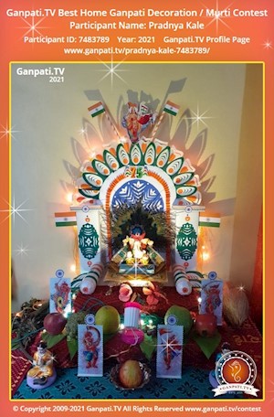 Pradnya Kale Home Ganpati Picture