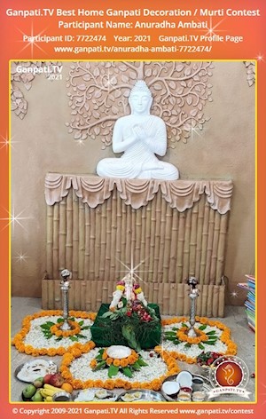 Anuradha Ambati Home Ganpati Picture