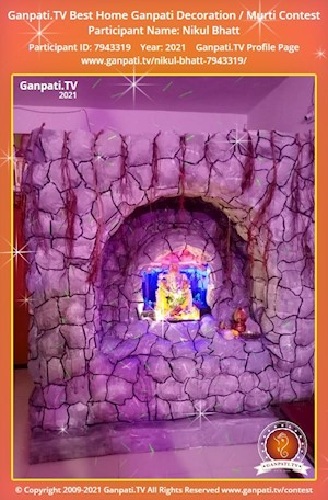 Nikul Bhatt Home Ganpati Picture