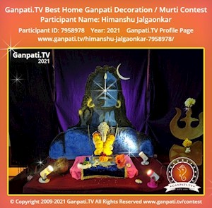 Himanshu Jalgaonkar Home Ganpati Picture