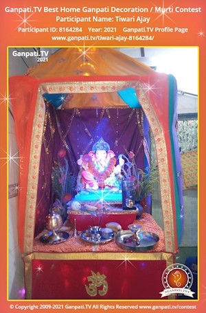 Tiwari Ajay Home Ganpati Picture