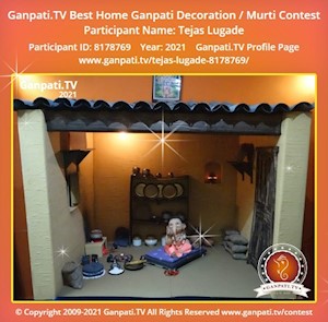 Tejas Lugade Home Ganpati Picture