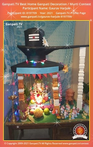 Gaurav Harjule Home Ganpati Picture
