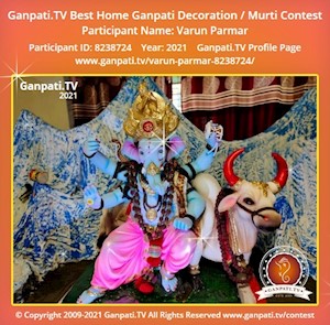 Varun Parmar Home Ganpati Picture