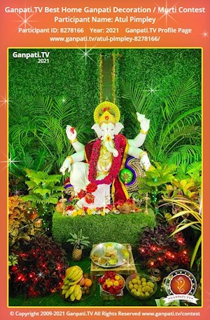 Atul Pimpley Home Ganpati Picture