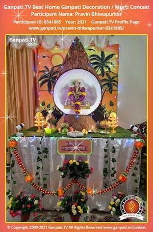 Pravin Bhiwapurkar Home Ganpati Picture