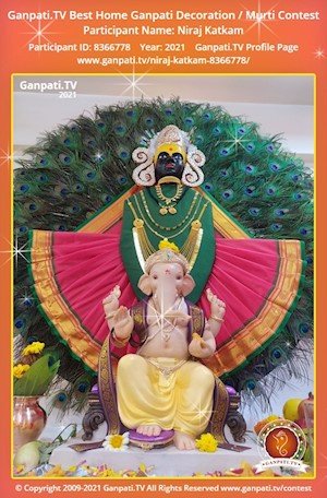Niraj Katkam Home Ganpati Picture