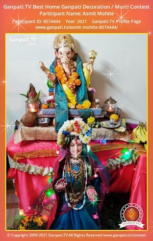 Asmit Mohite Home Ganpati Picture