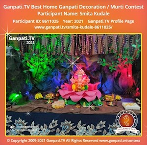 Smita Kudale Home Ganpati Picture