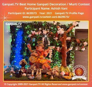 Ashish Vani Home Ganpati Picture