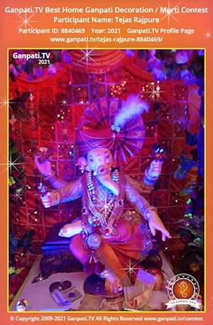 Tejas Rajpure Home Ganpati Picture