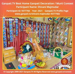 Shivani Majmudar Home Ganpati Picture