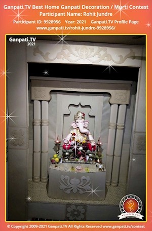 Rohit Jundre Home Ganpati Picture