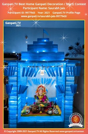 Saurabh Jais Home Ganpati Picture